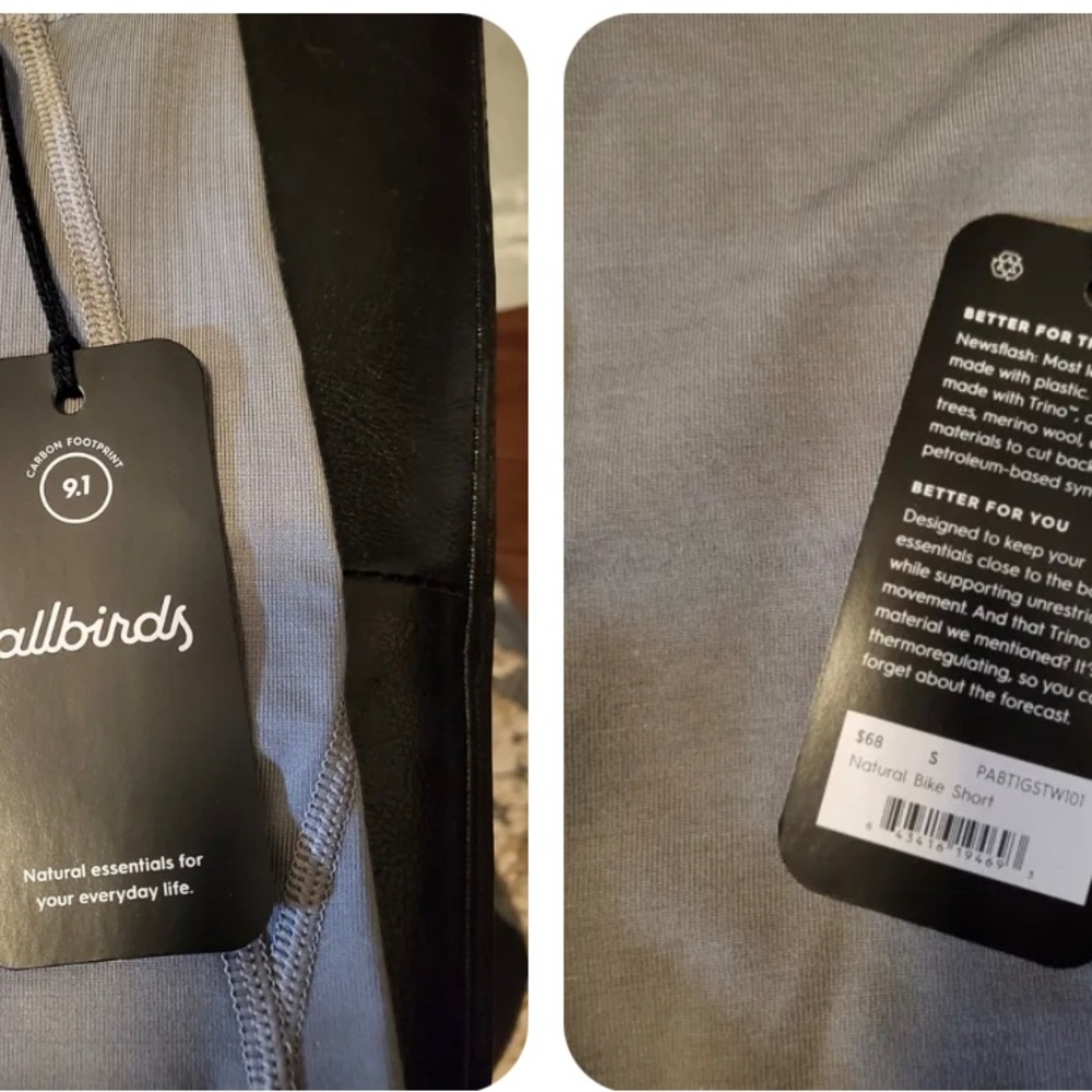 Allbirds Women’s Bike Shorts NWT Small - Picture 4 of 4